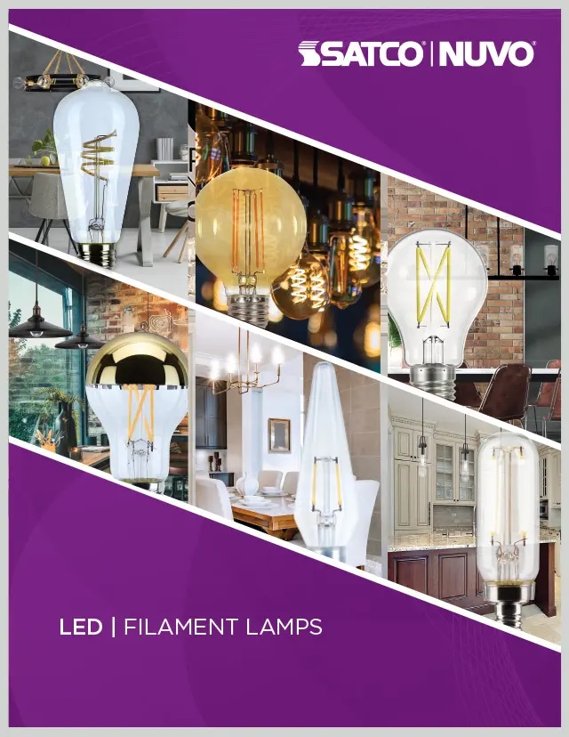 Satco LED Filament Lamp Catalog